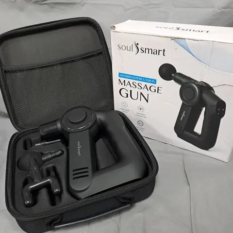 SOULSMART MASSAGE GUN – HANDHELD PERCUSSION MASSAGER 