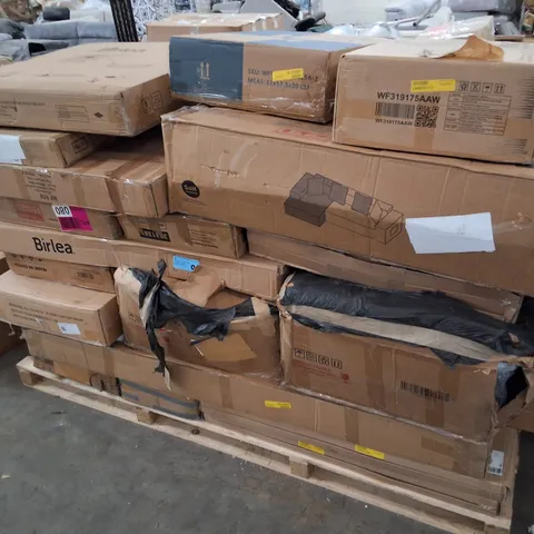 PALLET CONTAINING ASSORTED FLATPACK FURNITURE PARTS