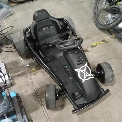 XOOTZ KIDS COMET ELECTRIC GO KART - BLACK
