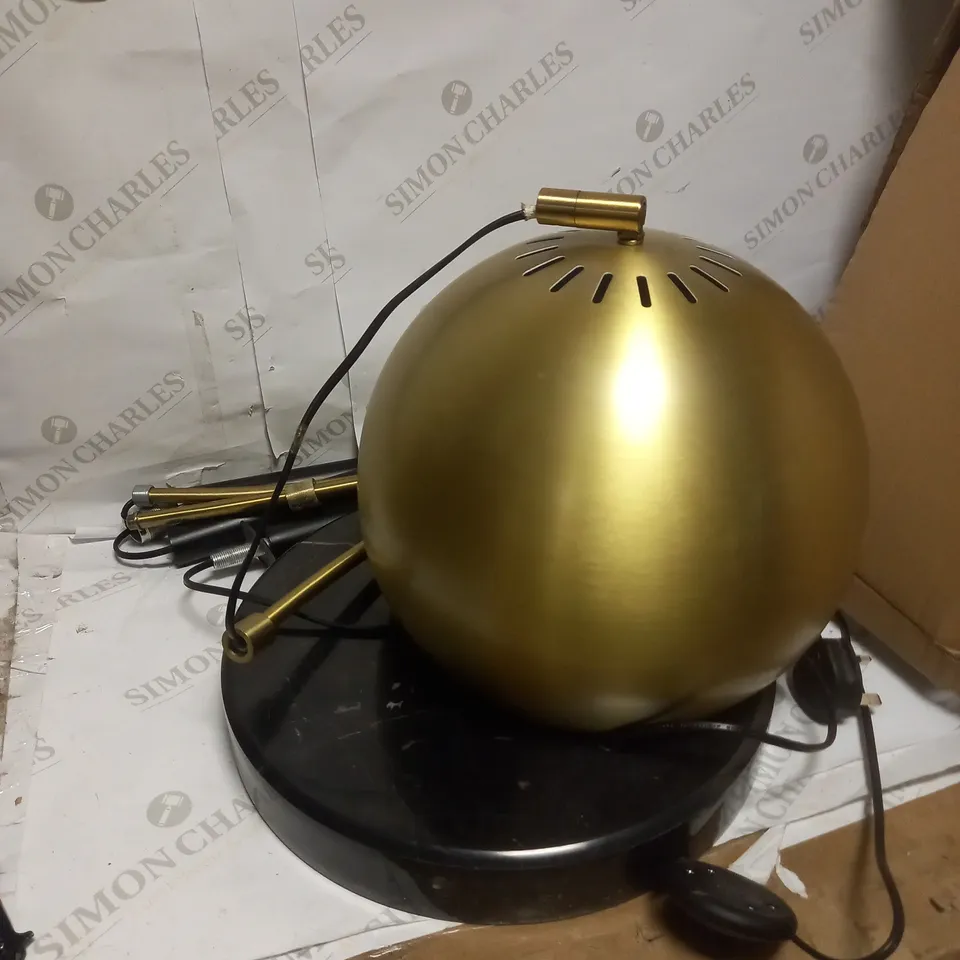 JOHN LEWIS HECTOR FLOOR LAMP, ANTIQUE BRASS FINISH