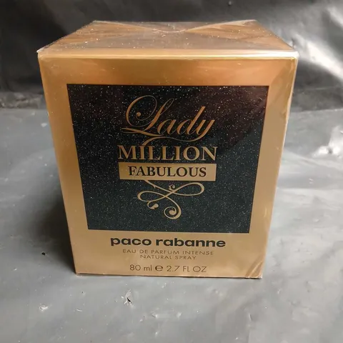 SEALED PACO RABANNE LADY MILLION FABULOUS EDP 80ML