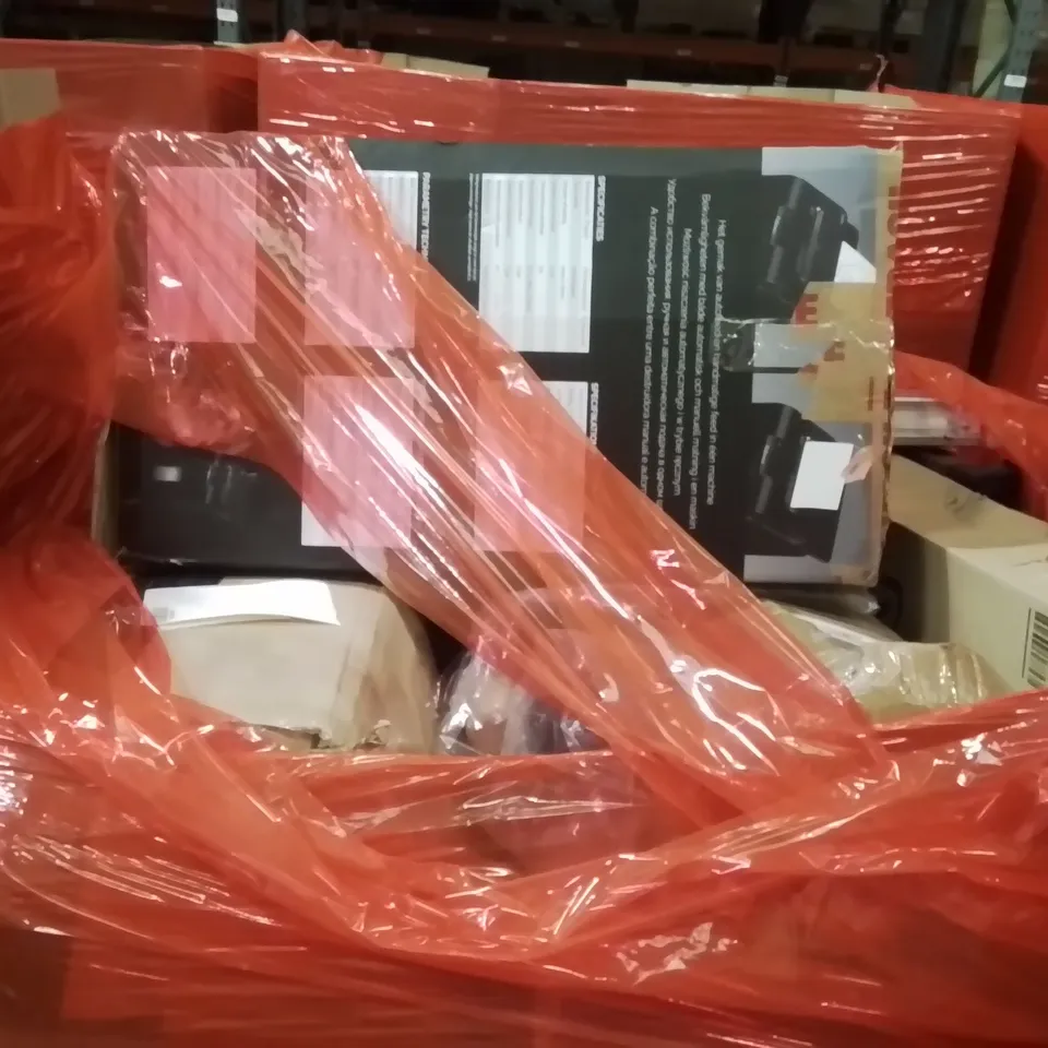 PALLET OF ASSORTED HOUSEHOLD GOODS AND PRODUCTS TO INCLUDE;ELECTRIC CLOTHES AIRER,CLOTHES AIRER