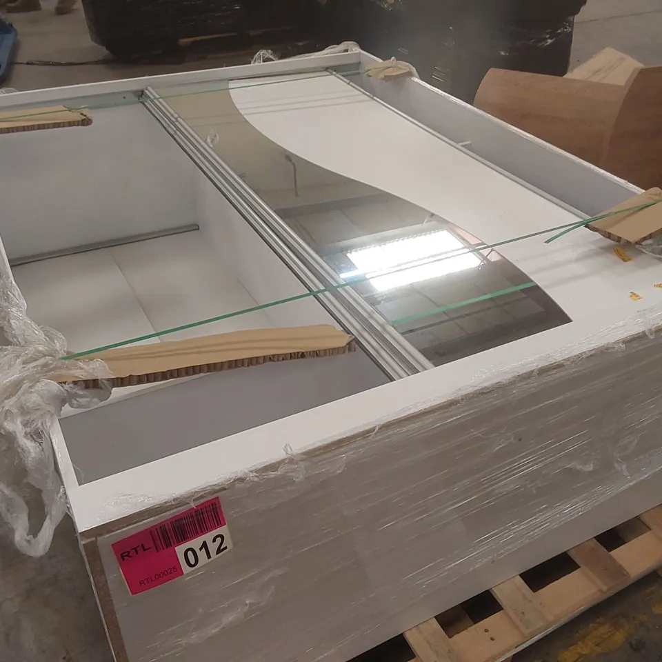 AJTENE 2 DOOR WARDROBE FINISH:WHITE