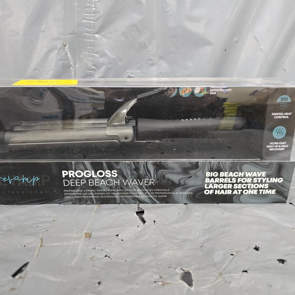 BOXED REVAMP PROGLOSS DEEP BEACH WAVER WV-2000