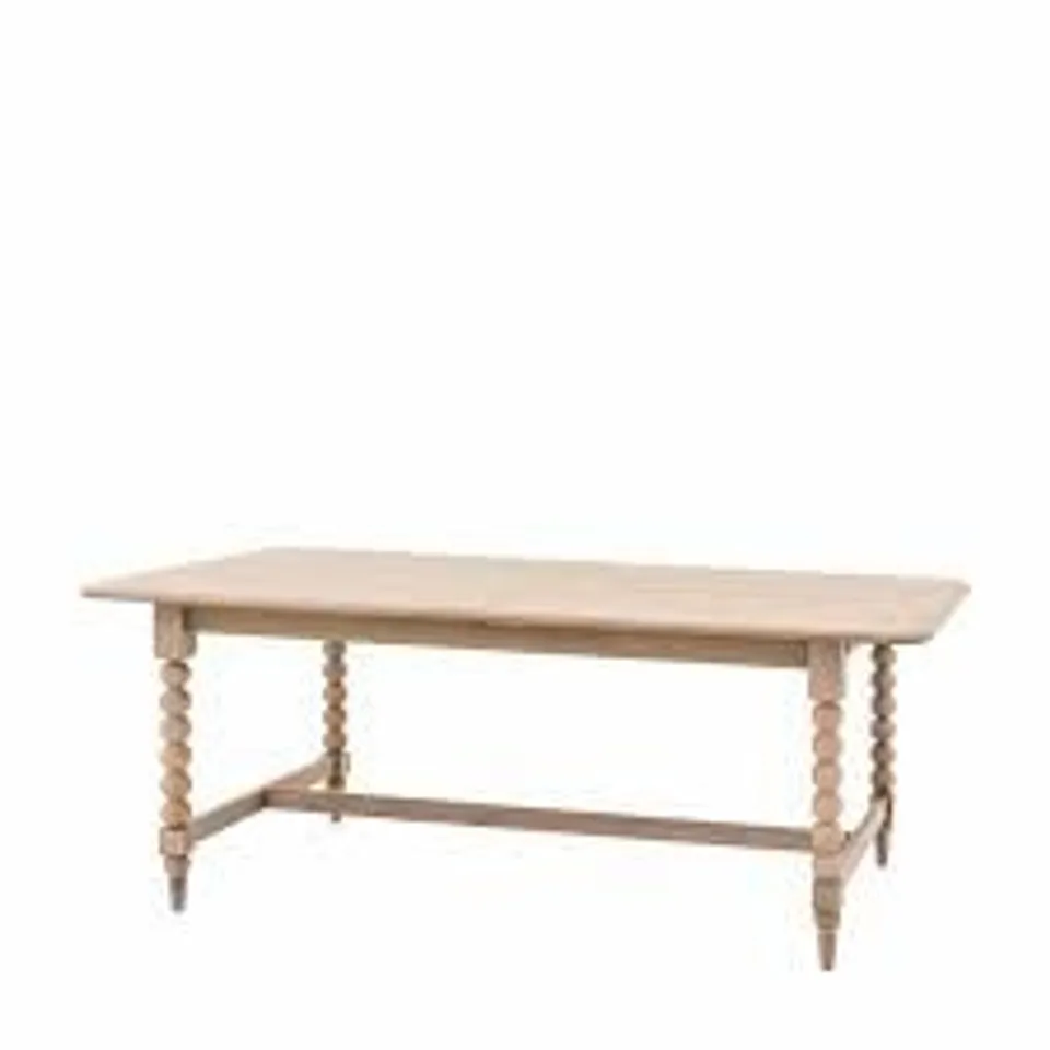 BOXED GALLERY DIRECT ARTISAN EXTENDING DINING TABLE (1 BOX)