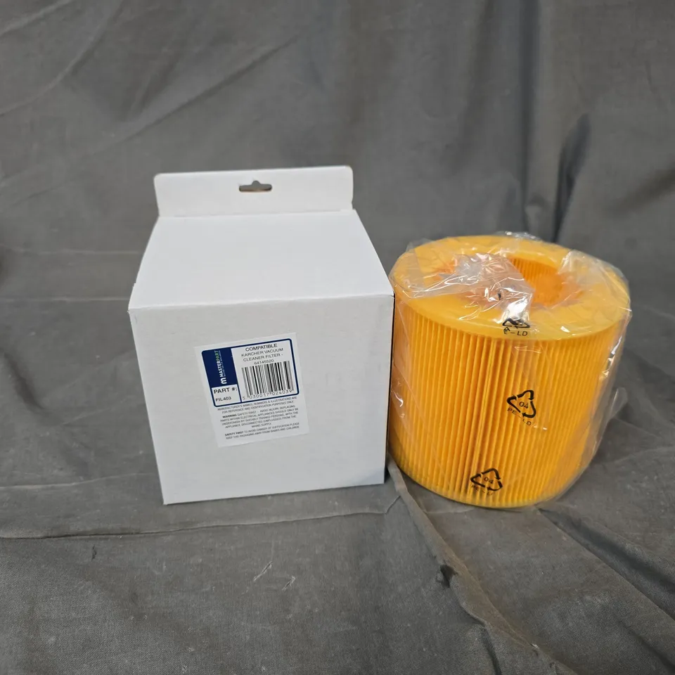 BOXED MASTERPART KARCHER COMPATIBLE VACUUM CLEANER FILTER (FIL403)