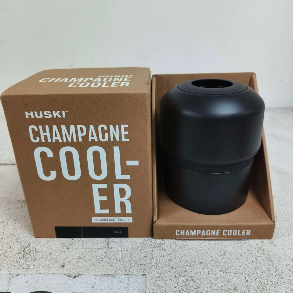HUSKI CHAMPAGNE COOLER - BLACK