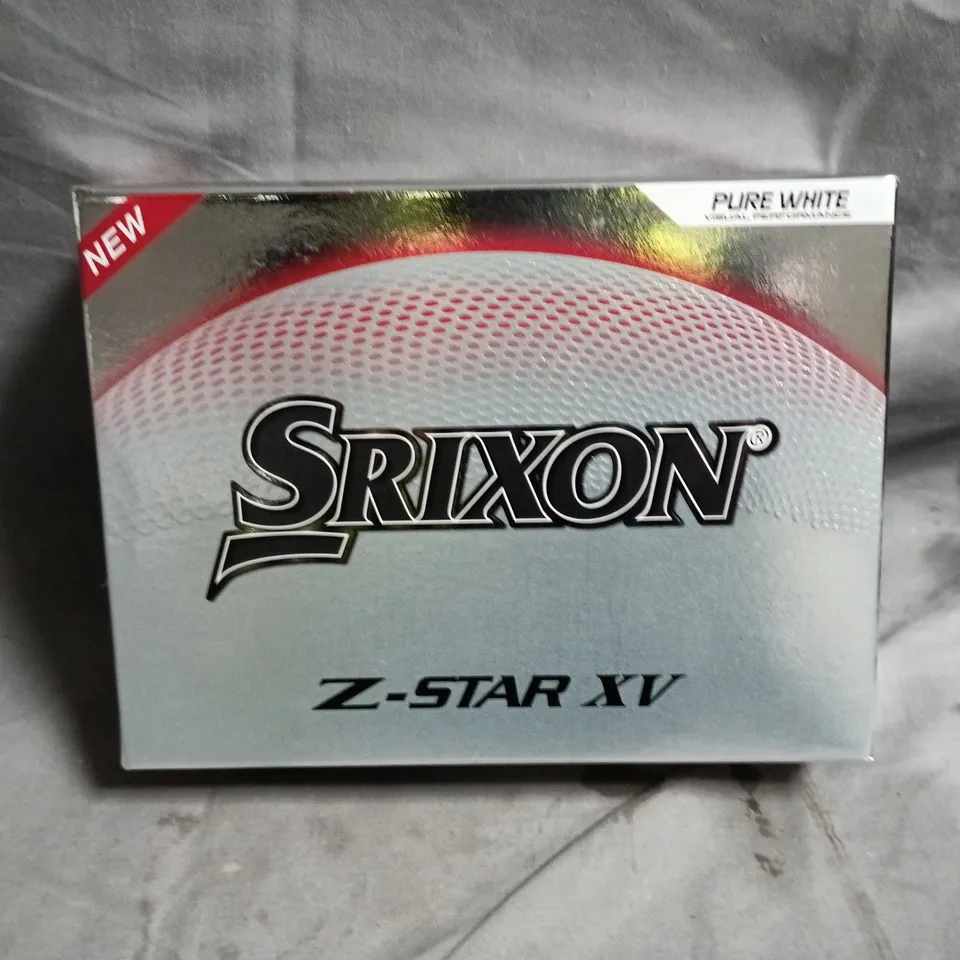 SRIXON Z-STAR XV GOLF BALLS - 8 BALLS IN 4 X 2-BALL BOXES (NEW)