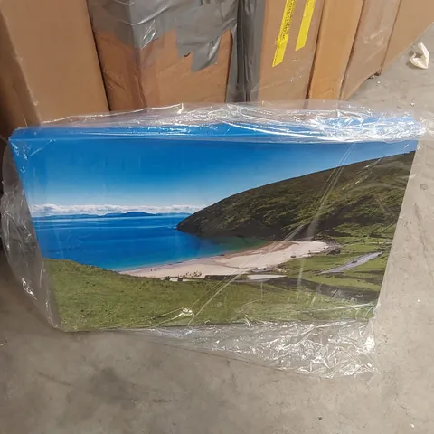BAGGED ACHILL ISLAND, IRELAND WRAPPED CANVAS