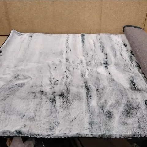 BRAND NEW PACO HOME TURQUOISE TIPPED RUG SIZE 80CM X 150CM