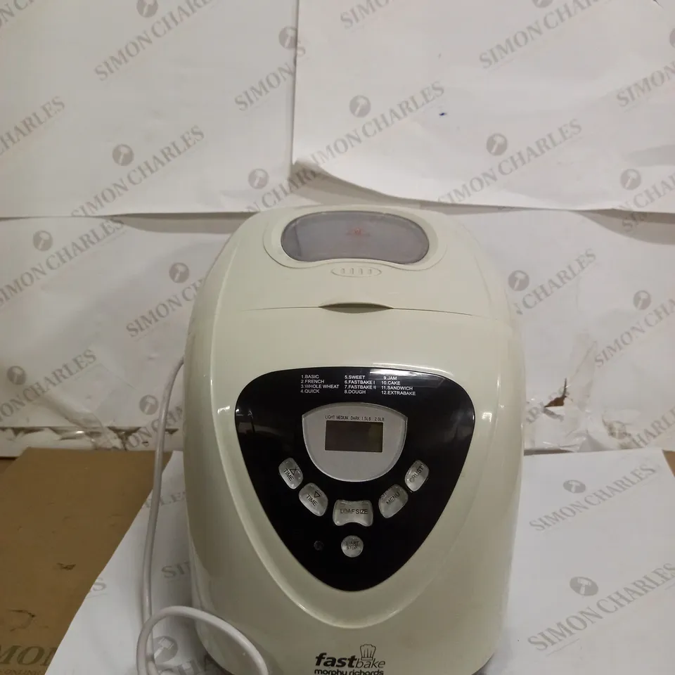 MORPHY RICHARDS MULTI-USE FASTBAKE BREADMAKER