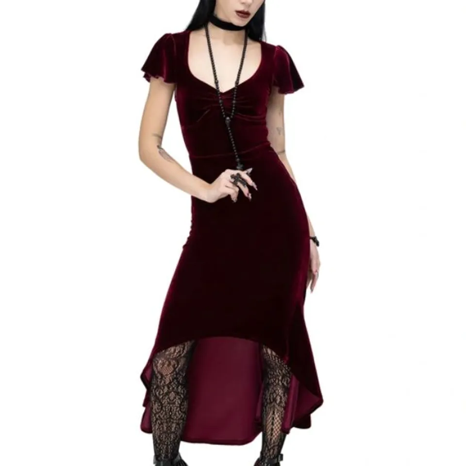FIVE BRAND NEW KILLSTAR - HADEAN MUSE - RED WOMEN'S DRESS SIZE MAY VARY