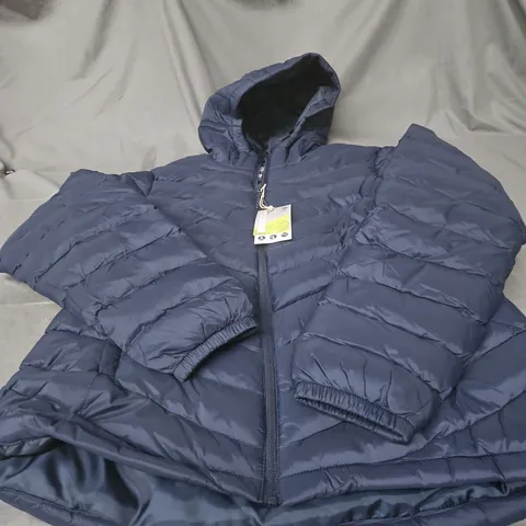MOUNTAIN WAREHOUSE WOMEN'S NAVY PADDED JACKET – UK 14 (EU 42, US 10)