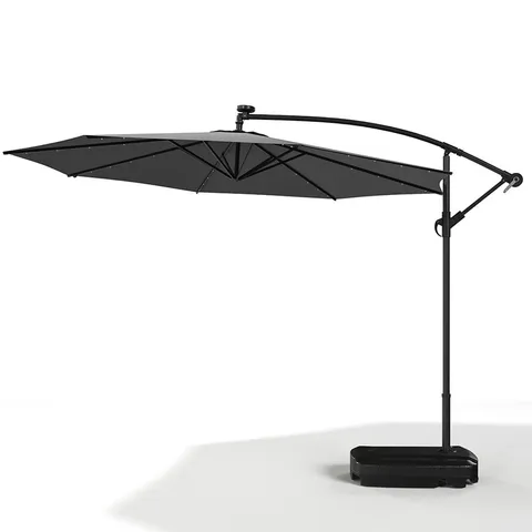 BOXED AISWARYA 3M CANTILEVER PARASOL WITH LED LIGHT (1 BOX)
