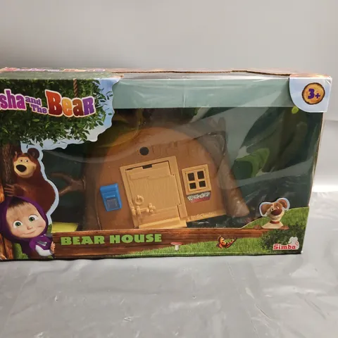 MASHA AND THE BEAR BEAR HOUSE PLAY SET AGES 3+