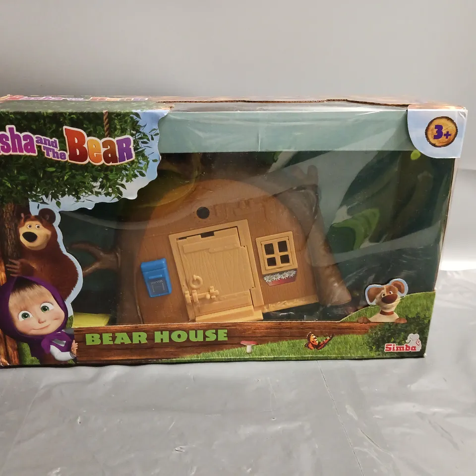 MASHA AND THE BEAR BEAR HOUSE PLAY SET AGES 3+
