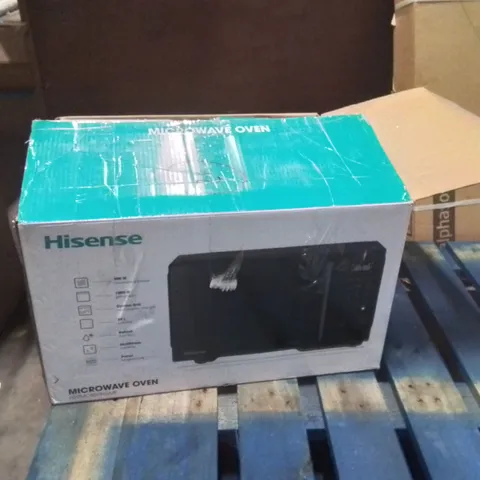 BOXED HISENSE MICROWAVE