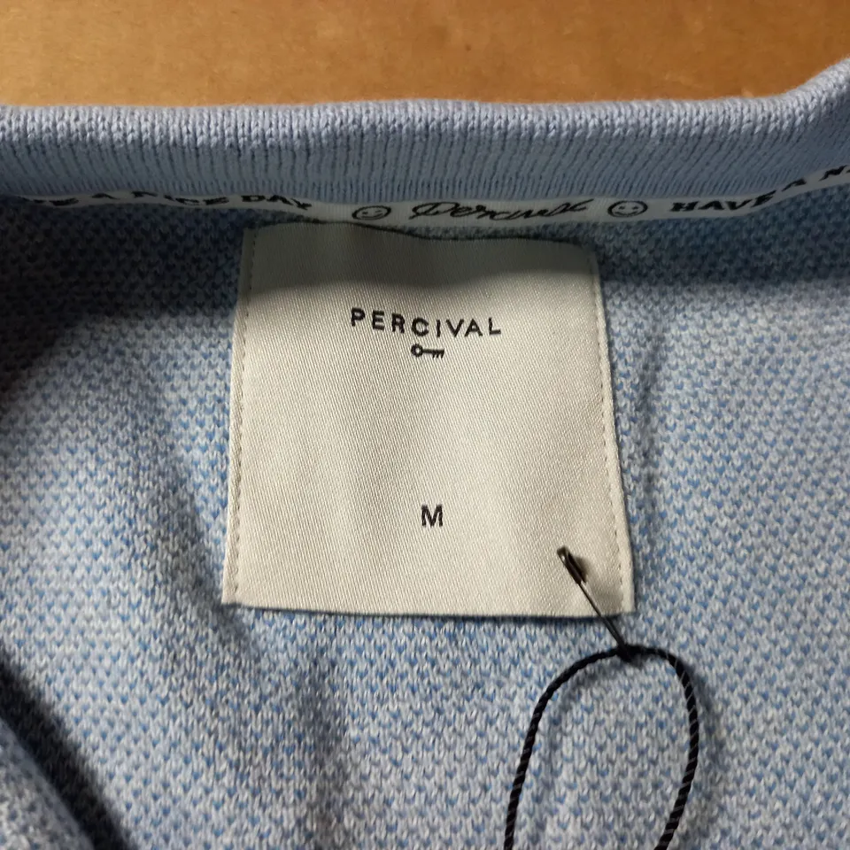 PERCIVAL ARGYLE DECK KNIT TSHIRT - SIZE M