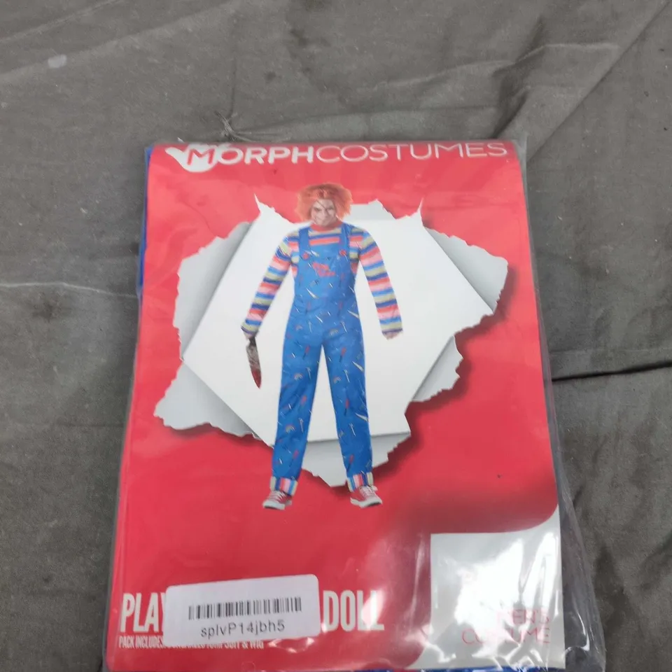 MORPHCOSTUMES FANCY DRESS COSTUME –  CHUCKY - SIZE M
