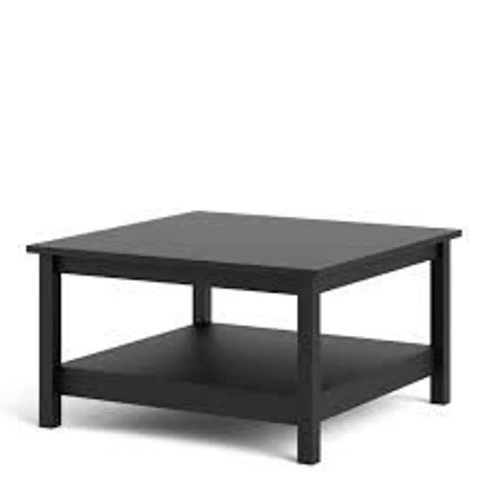BOXED MADRID COFFEE TABLE - MATT BLACK (1 BOX)