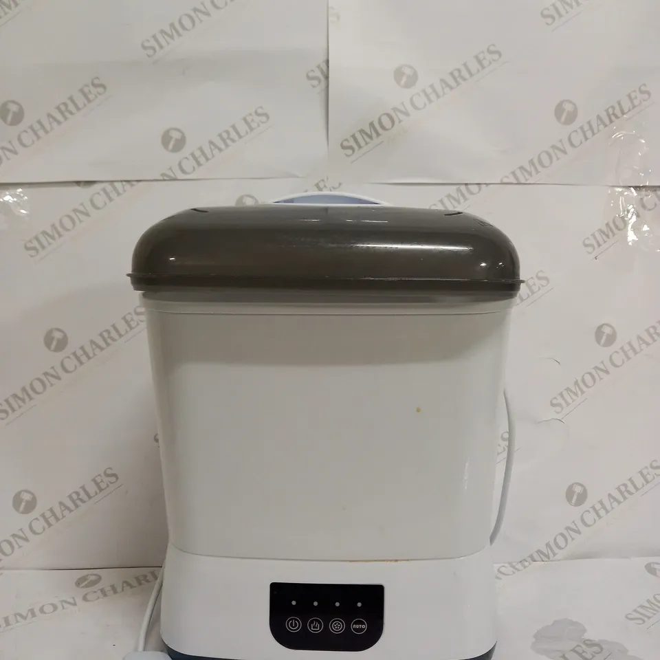 DR. BROWN'S ELECTRIC STEAM STERILISER AND DRYER, WHITE/GREY