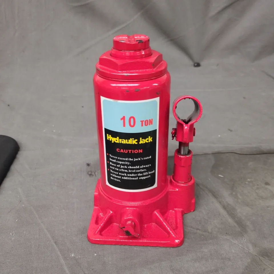 RED HYDRAULIC JACK – 10 TON 