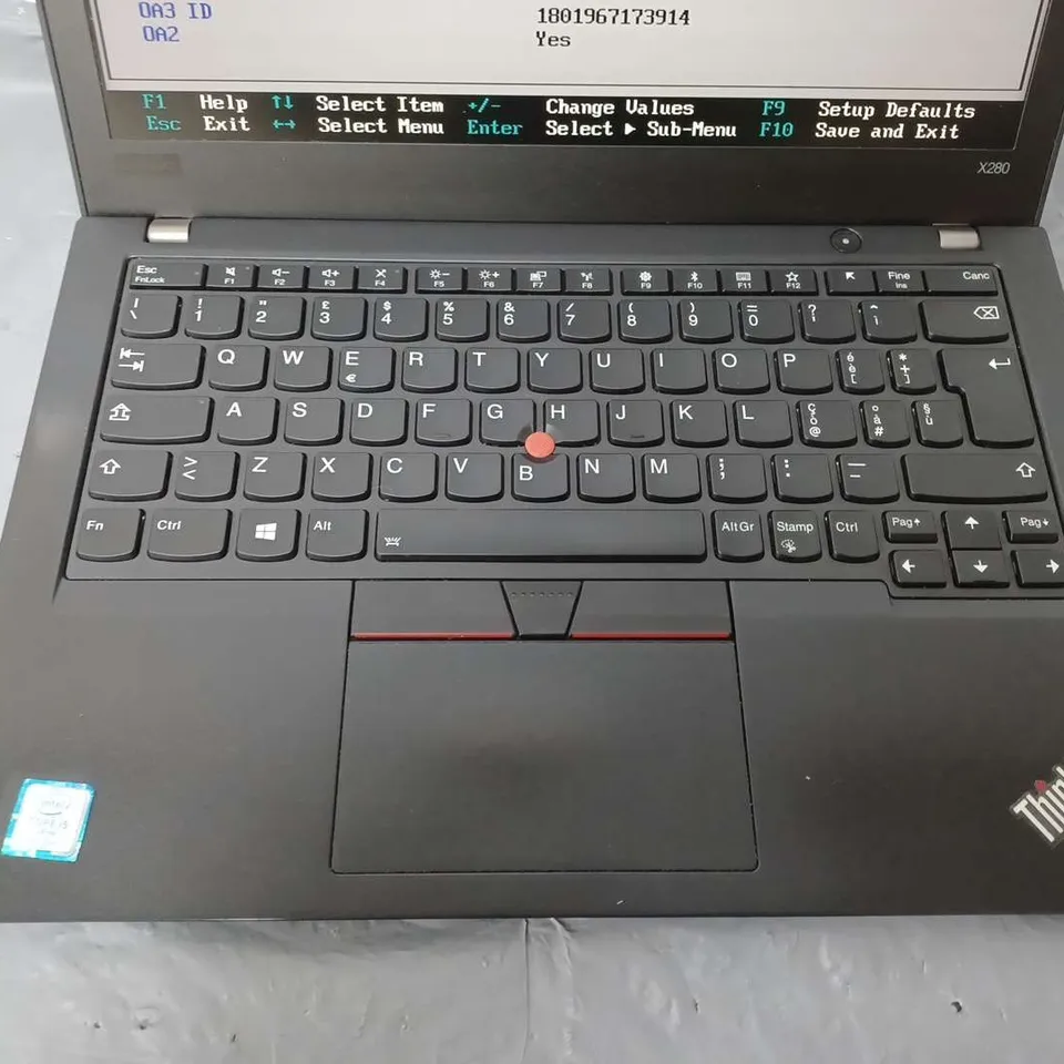 LENOVO THINKPAD X280 12 INCH I5-8350U 1.70GHZ