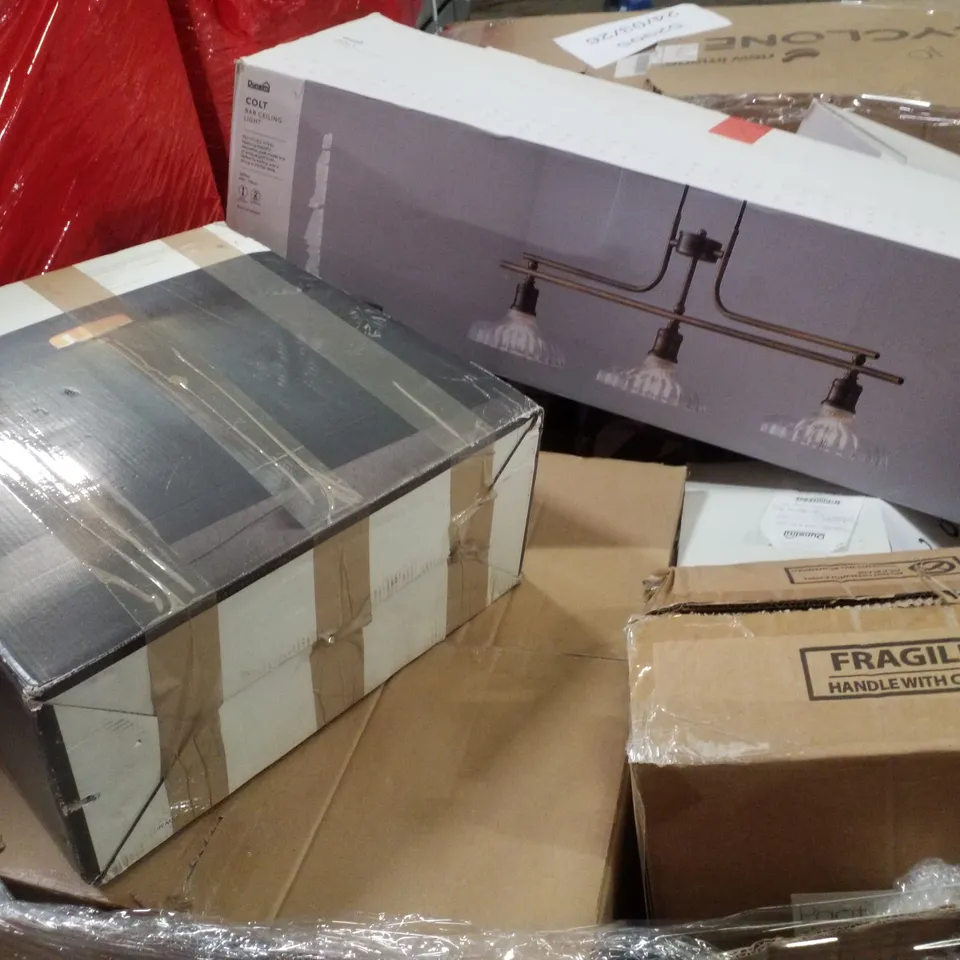 PALLET CONTAINING ASSORTED LAMPS & LIGHTING