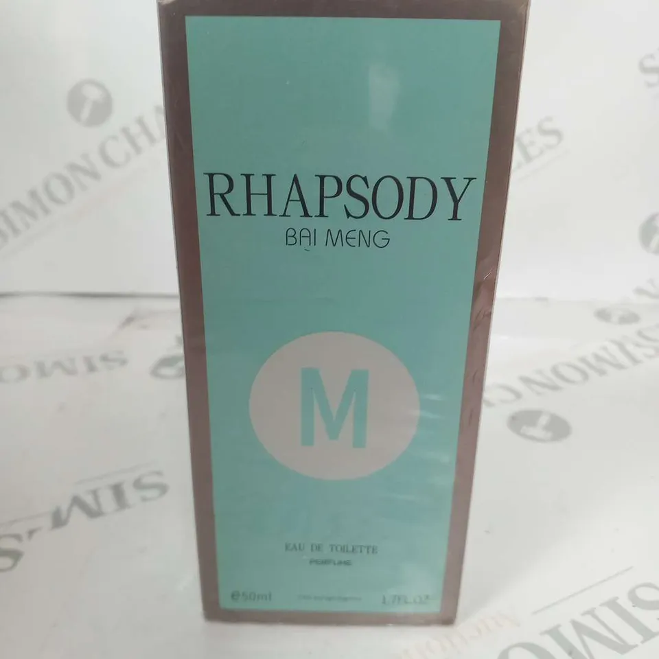 BOXED AND SEALED RHAPSODY BAI MENG EAU DE TOILETTE 50ML