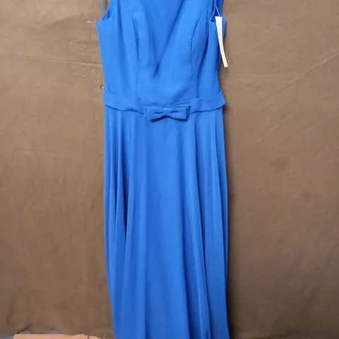 RONALD JOYCE ROYAL BLUE OCCASIONAL DRESS - 14