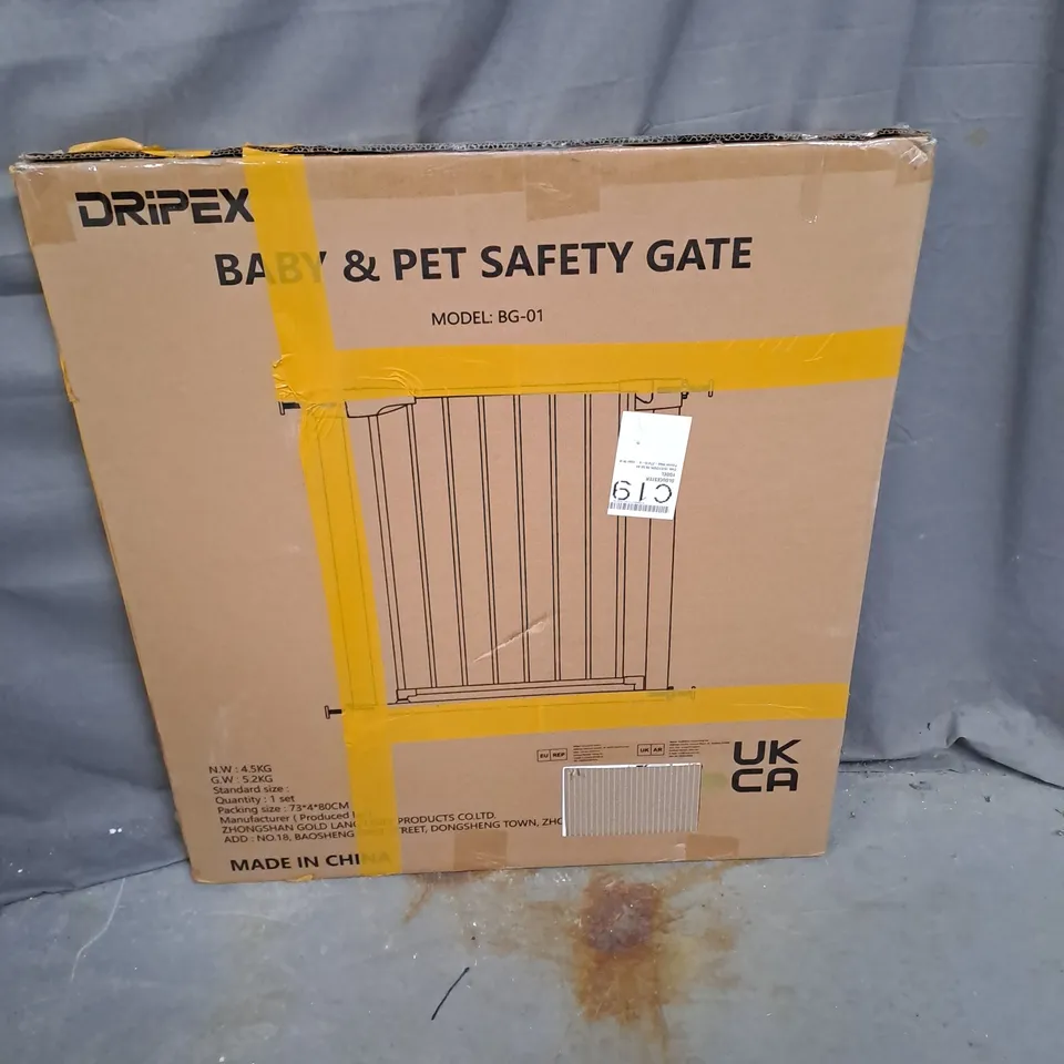 DRIPEX BABY & PET SAFETY GATE - COLLECTION ONLY