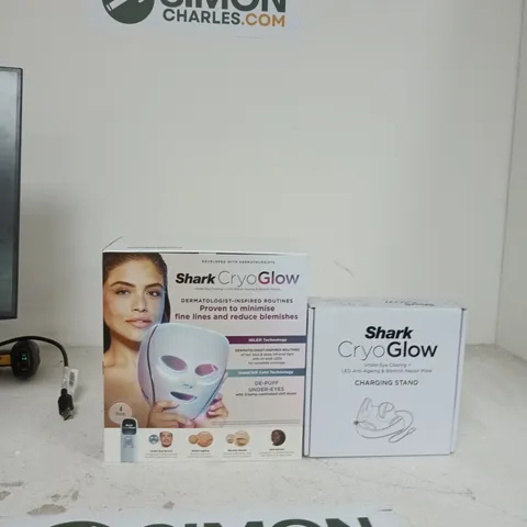 SHARK CRYOGLOW FACIAL DEVICE WITH CHARGING STAND β BOXED
