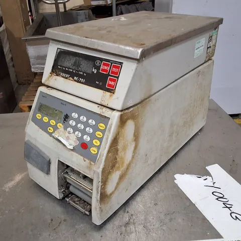 HERBERT BC-701 CHECK-WEIGHING SCALE & LABELER