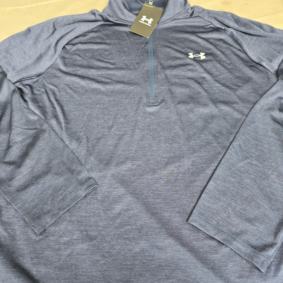 UNDER ARMOUR 1/2 ZIP TOP - SIZE XL