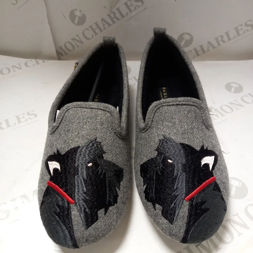 RADLEY HOUSE SHOE/SLIPPERS PALE GREY - UK SIZE 5