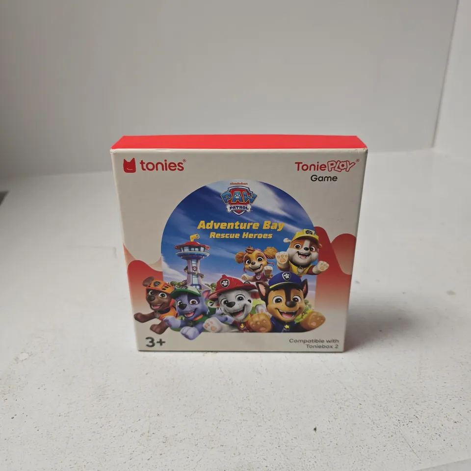 TONIES TONIEPLAY PAW PATROL ADVENTURE BAY RESCUE HEROES – BOXED TOY GAME (AGE 3+)