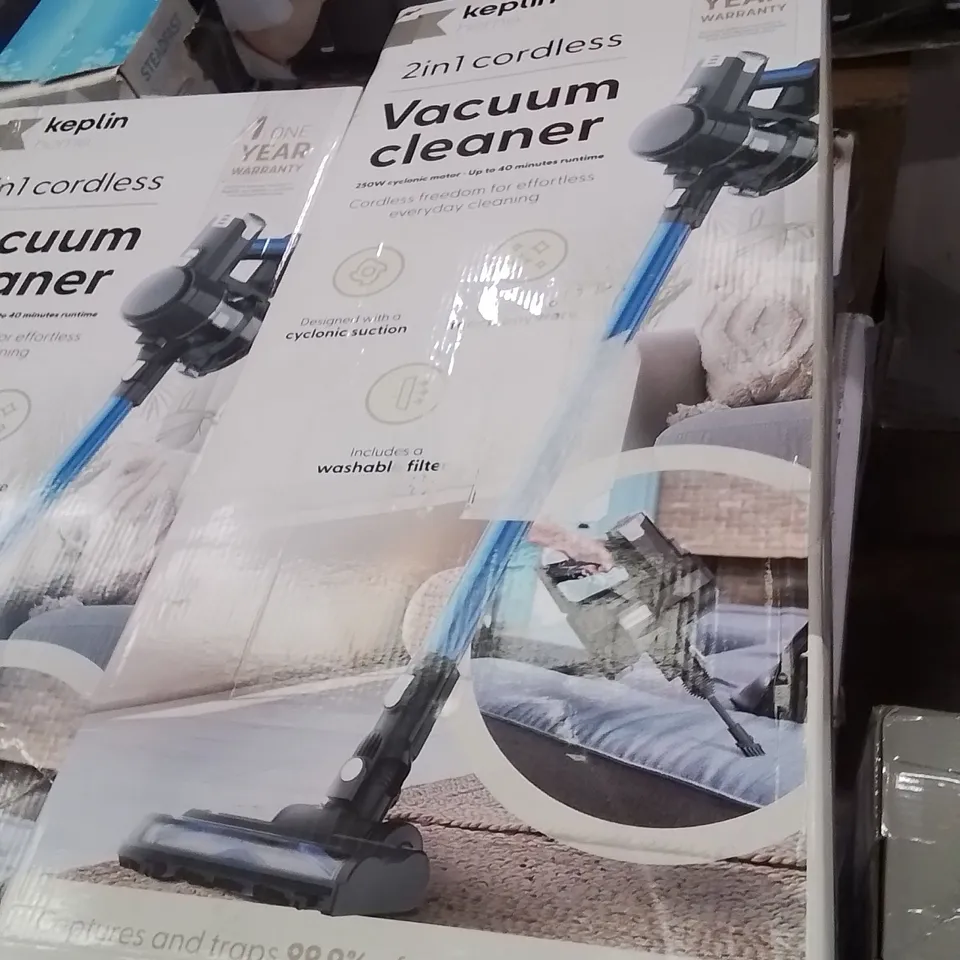 BOXED KEPLIN 2IN1 CORDLESS VACUUM CLEANER