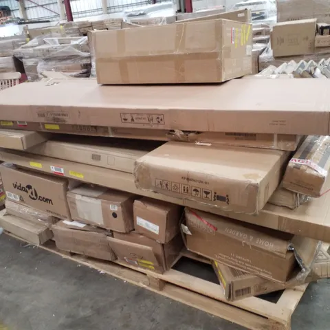 PALLET CONTAINING ASSORTED FLATPACK FURNITURE PARTS