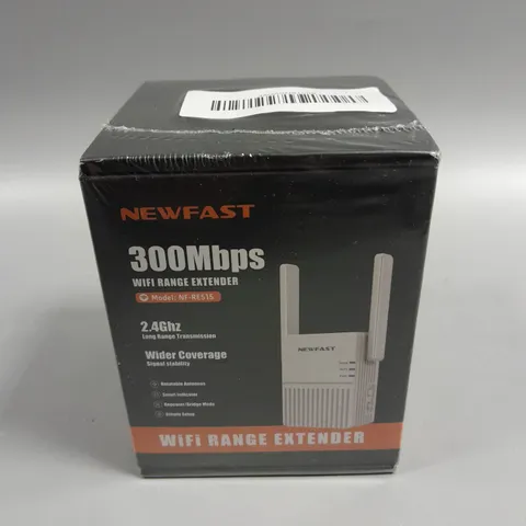 BOXED SEALED NEWFAST 300MBS WIFI RANGE EXTENDER