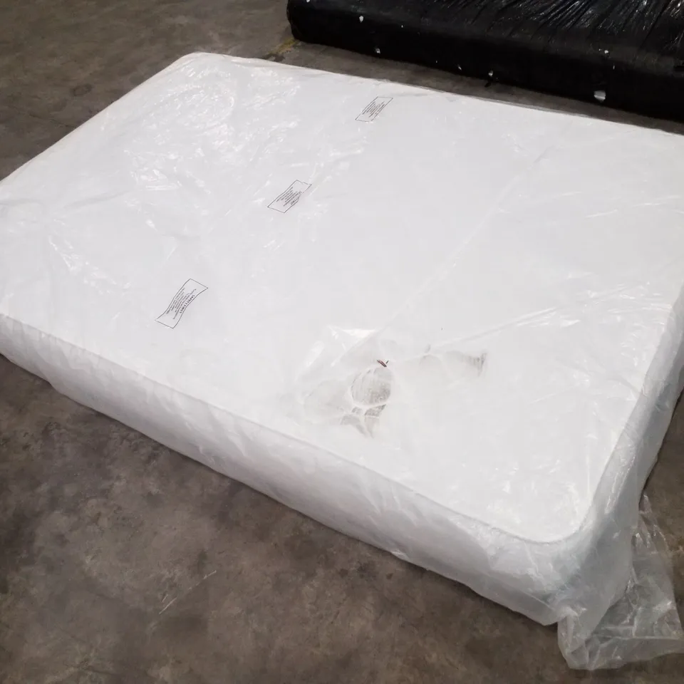 BAGGED QUALITY ASPIRE DIAMOND QUILTED 135CM DOUBLE MATTRESS 