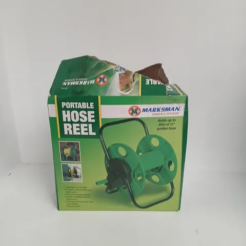 MARKSMAN PORTABLE HOSE REEL – GARDEN & OUTDOOR (BOXED)