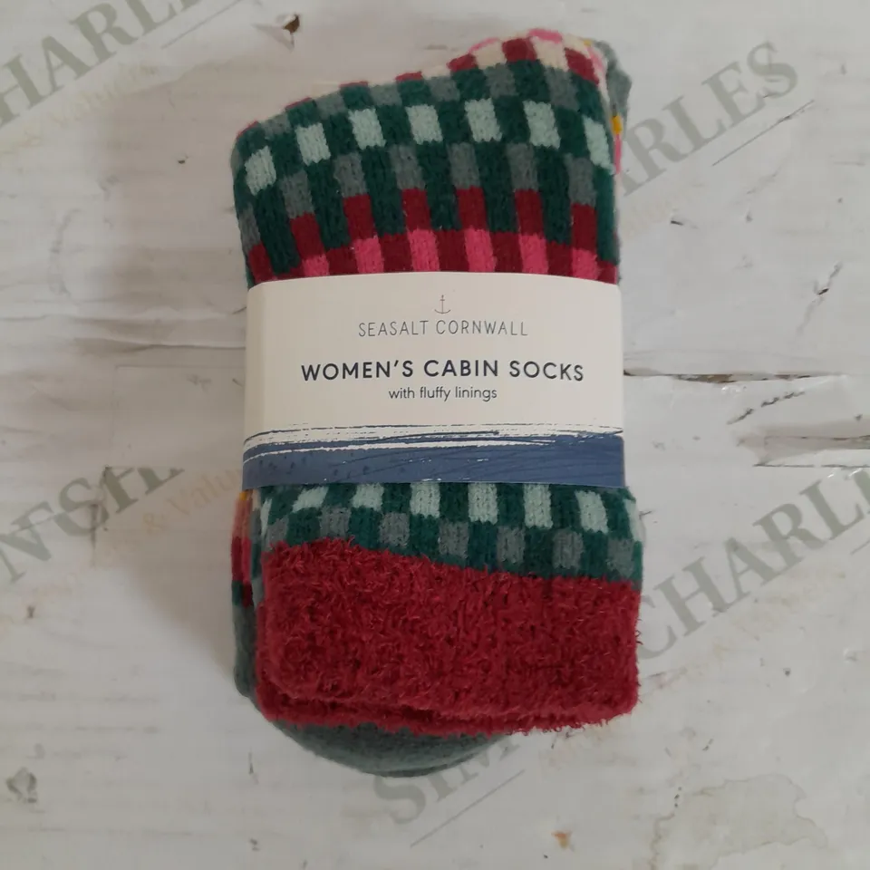 SEASALT CORNWALL WOMENS CABIN SOCKS 