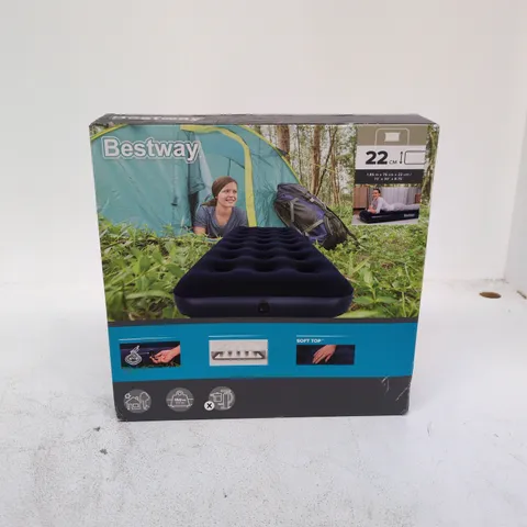 BESTWAY INFLATABLE AIR MATTRESS - CAMPING BED (22 CM)