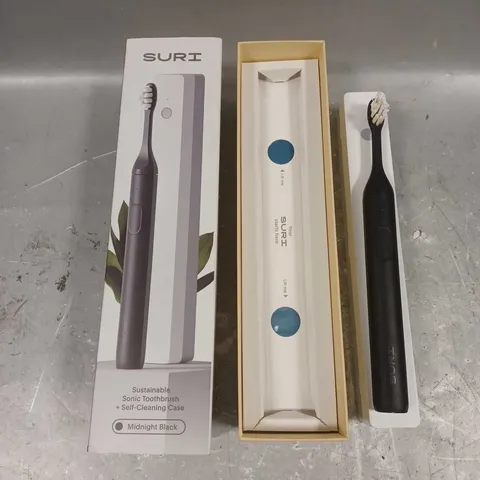 BOXED SURI SONIC TOOTHBRUSH IN MIDNIGHT BLACK