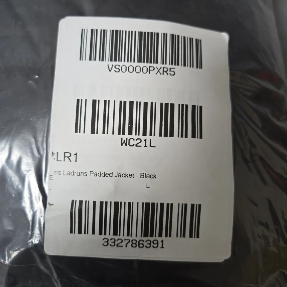 ELESSE LADIES' PADDED JACKET – BLACK, SIZE L 