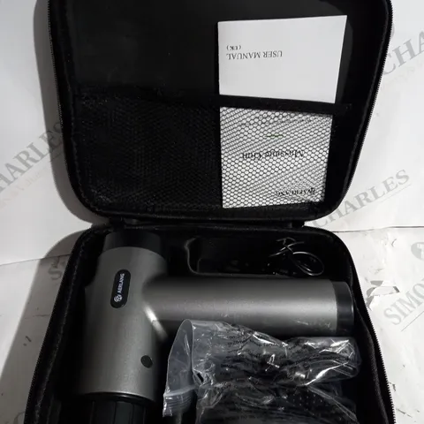 AERLANG MASSAGER GUN IN BLACK 