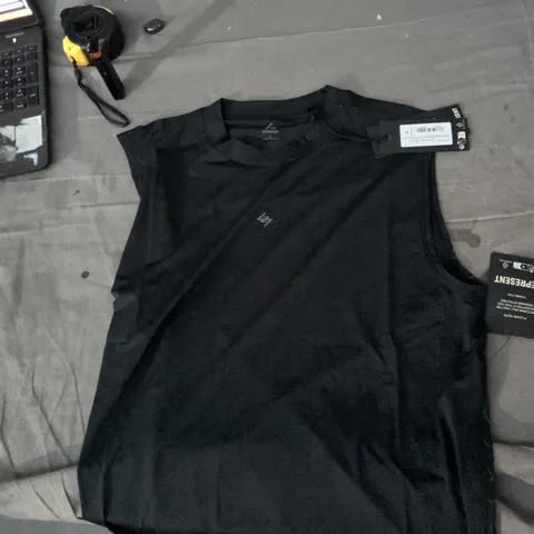 REPRESENT SLEEVELESS TOP – BLACK