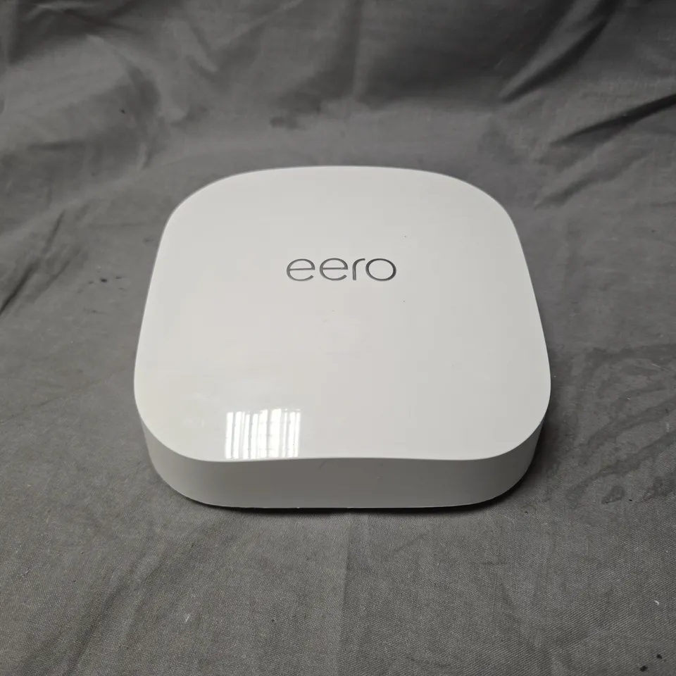EERO PRO 6E MESH WI-FI ROUTER – WHITE, INDOOR USE (MODEL S01D001)