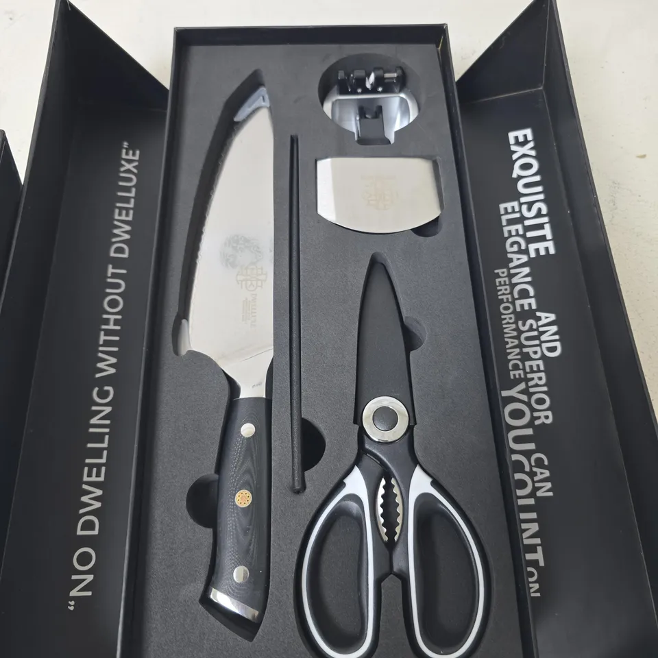 BOXED DWELLUXE ELYSIAN EDGE CHEF KNIFE 