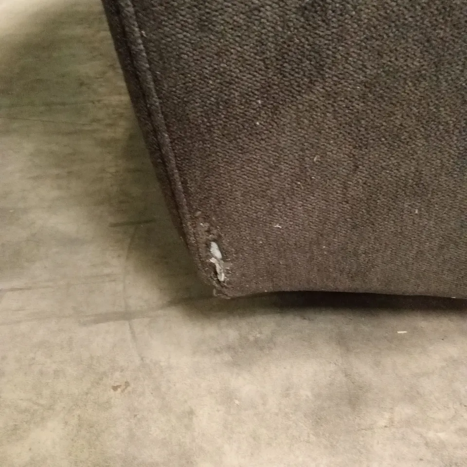 ALBION CHENILLE 3 SEATER HIGH BACK MANUAL RECLINER SOFA - CHARCOAL RRP £679